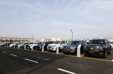 Президент Ильхам Алиев принял участие в открытии Гаджигабульского промышленного квартала - ОБНОВЛЕНО