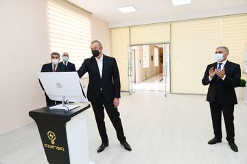 В Гаджигабуле сдана в эксплуатацию 110/35/10-киловольтная подстанция «Гарасу» - ОБНОВЛЕНО