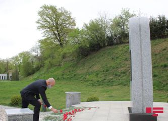 Заместитель посла Израиля посетил Губинский мемориальный комплекс геноцида  - ФОТО
