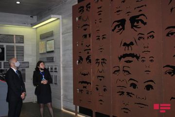 Заместитель посла Израиля посетил Губинский мемориальный комплекс геноцида  - ФОТО
