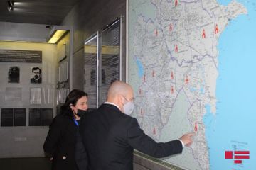 Заместитель посла Израиля посетил Губинский мемориальный комплекс геноцида  - ФОТО