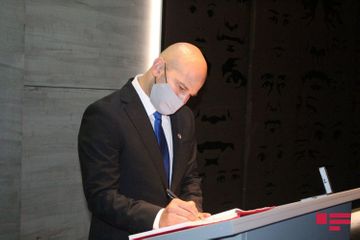 Заместитель посла Израиля посетил Губинский мемориальный комплекс геноцида  - ФОТО
