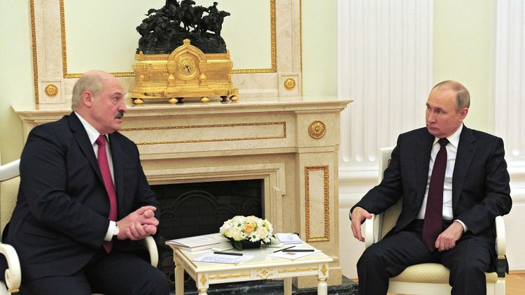 В Москве прошли переговоры Путина и Лукашенко