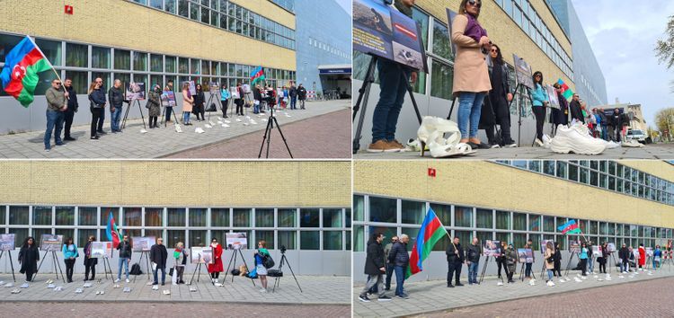 В нескольких городах Европы прошли акции в связи с непредоставлением Арменией карт минных полей - ФОТО