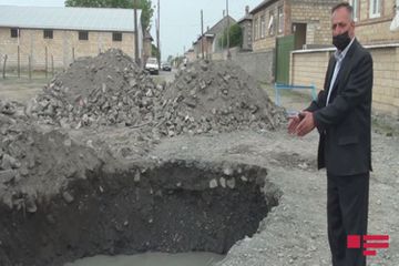 В Загатале просела субартезианская скважина, переданная в пользование 6 месяцев назад - ФОТО