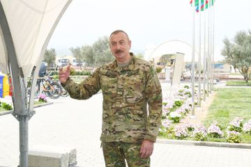 Президент Ильхам Алиев и первая леди Мехрибан Алиева побывали в Джабраильском и Зангиланском районах - ОБНОВЛЕНО