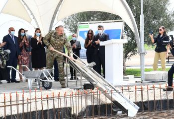 Президент Ильхам Алиев и первая леди Мехрибан Алиева побывали в Джабраильском и Зангиланском районах - ОБНОВЛЕНО
