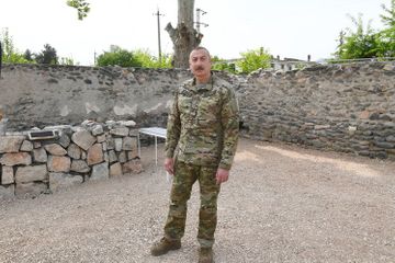 Президент Ильхам Алиев и первая леди Мехрибан Алиева побывали в Джабраильском и Зангиланском районах - ОБНОВЛЕНО
