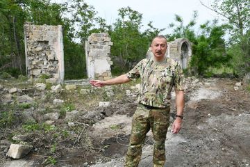 Президент Ильхам Алиев и первая леди Мехрибан Алиева побывали в Джабраильском и Зангиланском районах - ОБНОВЛЕНО