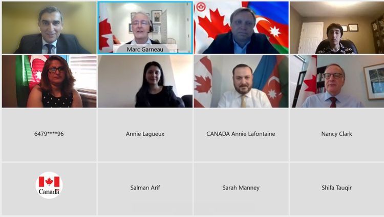Члены Сети азербайджанцев Канады встретились с главой МИД Канады