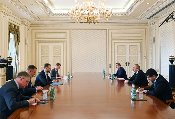 Президент Ильхам Алиев принял министра иностранных дел Литвы - ОБНОВЛЕНО