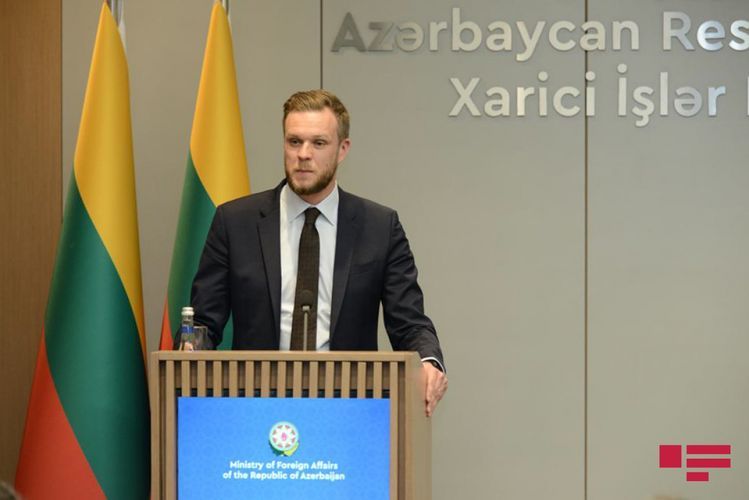Глава МИД Литвы: Мы являемся сторонниками расширения сотрудничества с Азербайджаном