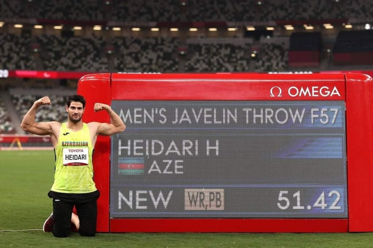 Токио-2020: Азербайджанский паралимпиец завоевал золотую медаль и побил мировой рекорд