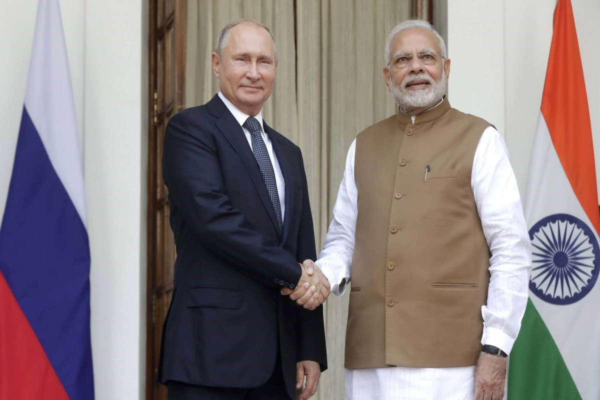 Владимир Путин, Нарендра Моди