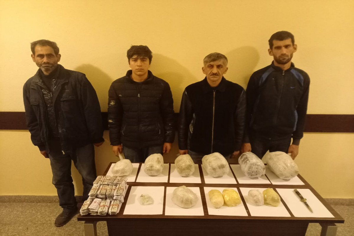 Предотвращена контрабанда через государственную границу Азербайджана более 20 кг наркотиков