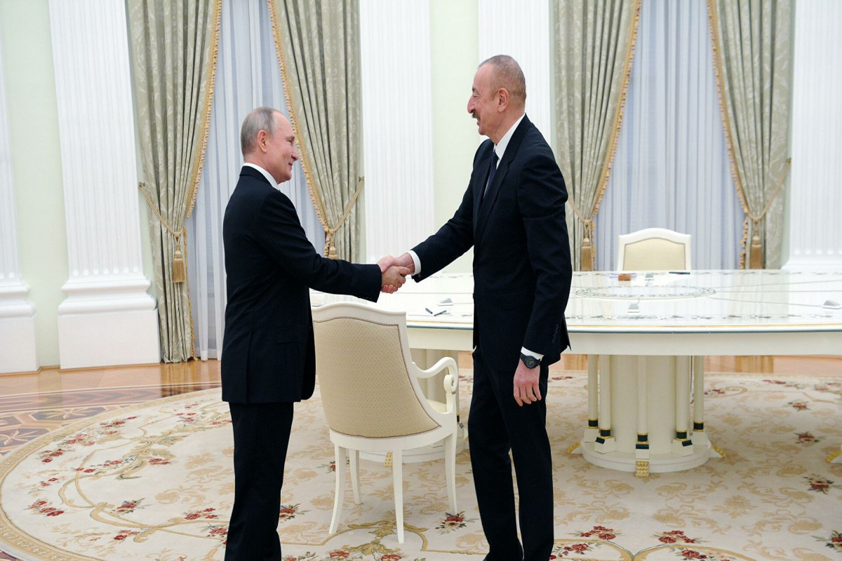 Владимир Путин, Ильхам Алиев