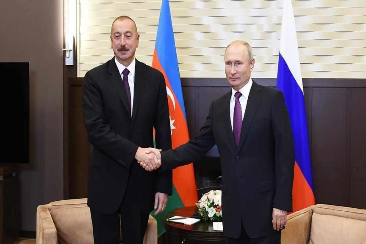 Ильхам Алиев, Владимир Путин