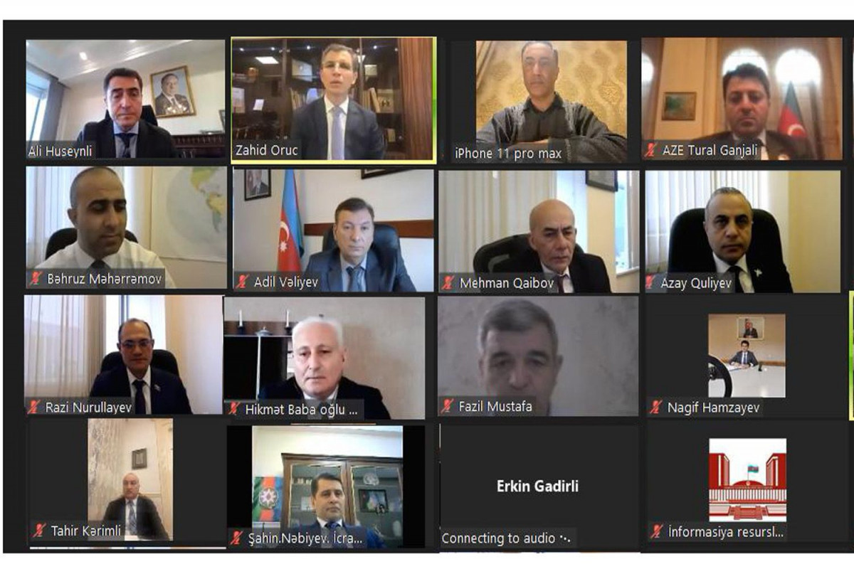 Совместное заседание комитетов Милли Меджлиса по правам человека, Правовой политике и государственному строительству