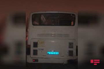 В Сумгайыте пьяный водитель автобуса задержан за автохулиганство - ФОТО