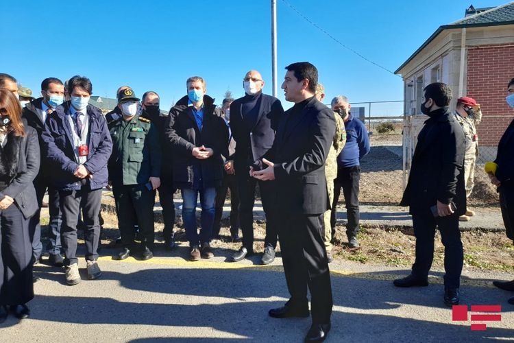 Представители аккредитованного в Азербайджане дипкорпуса находятся в Джоджуг Марджанлы