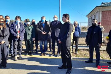 Представители аккредитованного в Азербайджане дипкорпуса находятся в Джоджуг Марджанлы