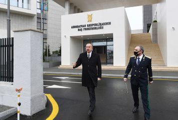 Президент принял участие в открытии нового комплекса административных зданий Генпрокуратуры - ОБНОВЛЕНО