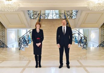 Президент Ильхам Алиев принял государственного министра Великобритании - ОБНОВЛЕНО