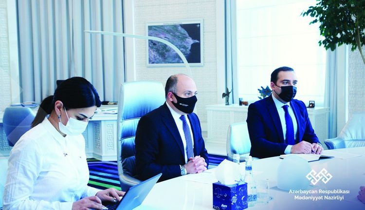 Министр культуры Азербайджана встретился с послом Туркменистана 