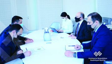 Министр культуры Азербайджана встретился с послом Туркменистана 