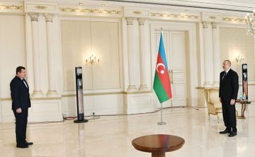 Президент Ильхам Алиев принял верительные грамоты посла Беларуси - ОБНОВЛЕНО