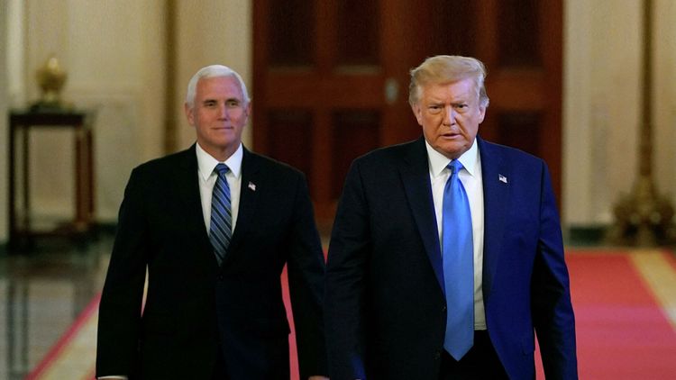 Пенс отказался участвовать в мероприятии, где будет выступать Трамп