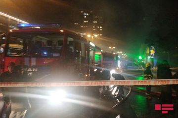 Пожар в подвале здания в Баку потушен – ОБНОВЛЕНО-2