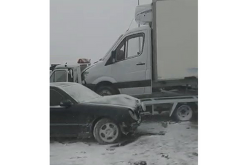 В Баку произошла цепная авария с участием 15-20 автомобилей, есть погибший – ОБНОВЛЕНО-ВИДЕО 