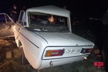 При ДТП в Барде погибли 2 человека, 3 члена одной семьи тяжело ранены - ОБНОВЛЕНО - ФОТО