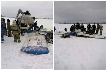 Упавший в РФ самолет столкнулся с другим воздушным судном во время полета - ОБНОВЛЕНО-ФОТО