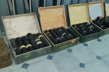 Обнаружены боеприпасы, оставленные в Суговушане армянскими вооруженными подразделениями при бегстве - ВИДЕО
