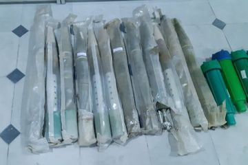 Обнаружены боеприпасы, оставленные в Суговушане армянскими вооруженными подразделениями при бегстве - ВИДЕО