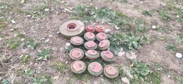 В 7 районах и 1 городе Азербайджана обнаружены боеприпасы и мины  - ФОТО