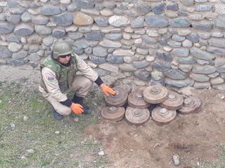 В 7 районах и 1 городе Азербайджана обнаружены боеприпасы и мины  - ФОТО