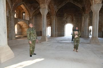 Президент Ильхам Алиев принял участие в закладке фундамента дороги Физули-Шуша и аэропорта, побывал в Шуше - ОБНОВЛЕНО-1