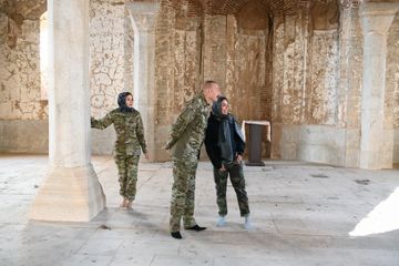 Президент Ильхам Алиев принял участие в закладке фундамента дороги Физули-Шуша и аэропорта, побывал в Шуше - ОБНОВЛЕНО-1