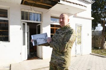 Президент Ильхам Алиев принял участие в закладке фундамента дороги Физули-Шуша и аэропорта, побывал в Шуше - ОБНОВЛЕНО-1
