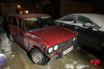 В Баку на мосту столкнулись 11 автомобилей, есть пострадавшие - ФОТО