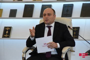 Открылась выставка «Великий азербайджанский поэт и мыслитель – Низами Гянджеви»