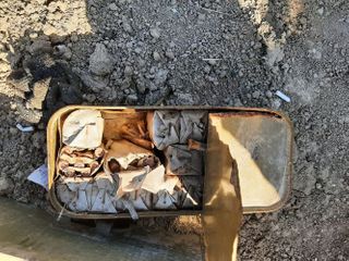 В прифронтовых районах обнаружены сотни неразорвавшихся боеприпасов - ФОТО