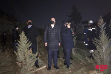В бакинском поселке Баилово сошел оползень  - ФОТО - ОБНОВЛЕНО-1