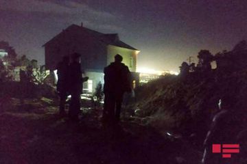 В бакинском поселке Баилово сошел оползень  - ФОТО - ОБНОВЛЕНО-1