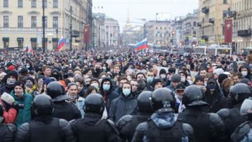 В России прошли акции протеста - ФОТО