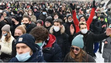 В России прошли акции протеста - ФОТО