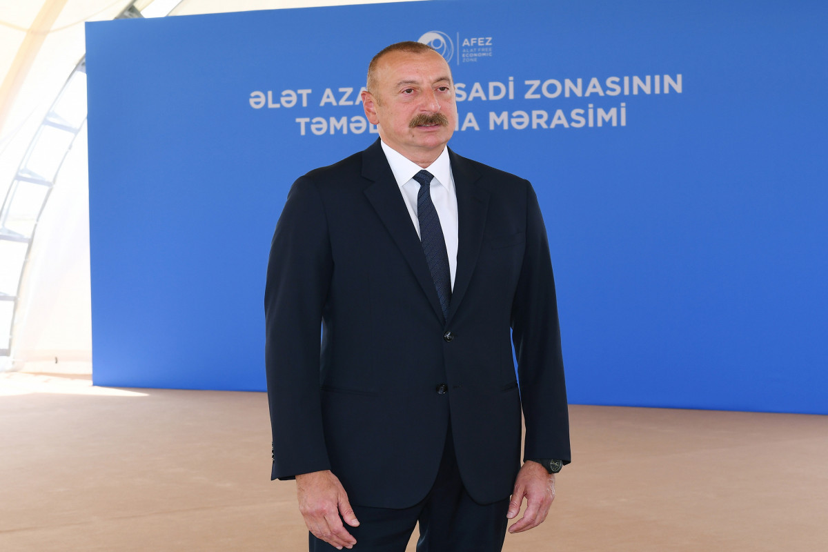 президент Ильхам Алиев